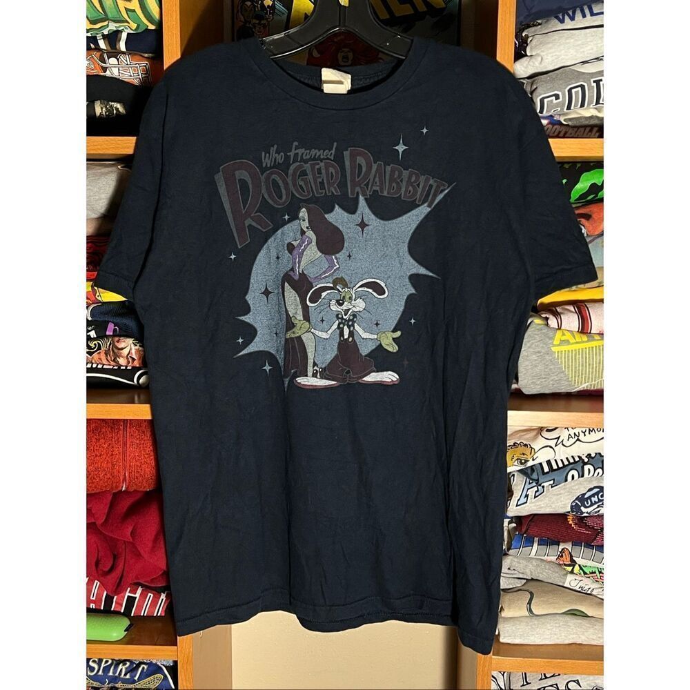 Vintage RARE Mighty Fine Disney Who Framed Roger Rabbit Tee